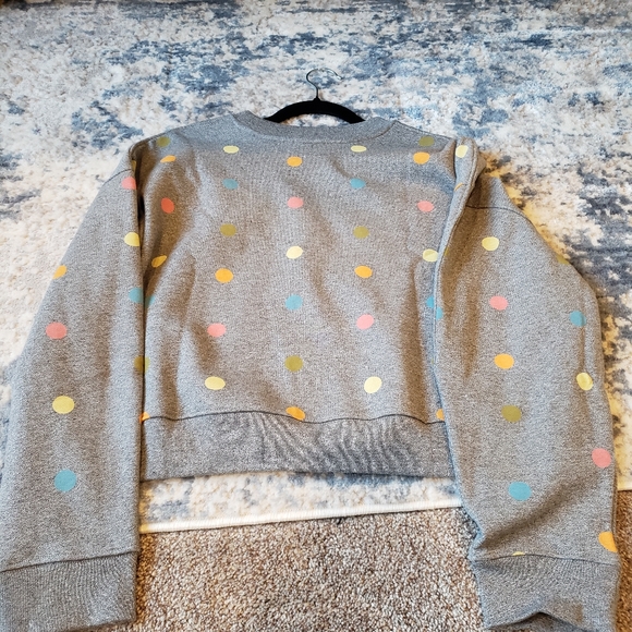 Disney100 The Eras: Wonderful World of Color Cropped Sweater Sweatshirt Women's - Picture 3 of 4